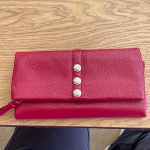 Red wallet , never used
